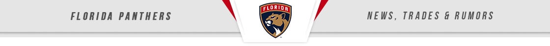 Florida Panthers News, Trades & Rumors