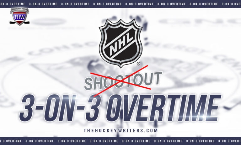 NHL Should Eliminate the Shootout & Finish Games With 3-on-3 Overtime