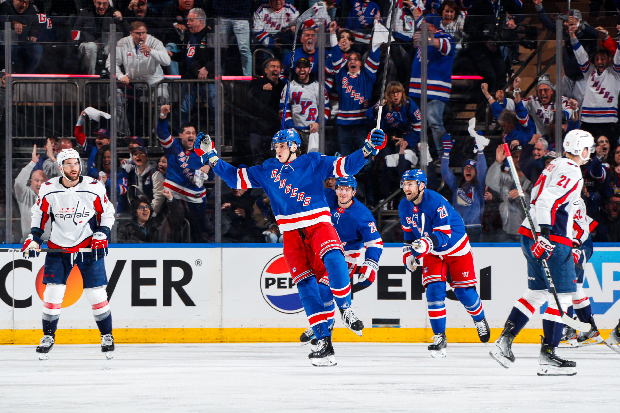 Rangers Defeat Capitals 41 for 10 Series Lead The Hockey Writers